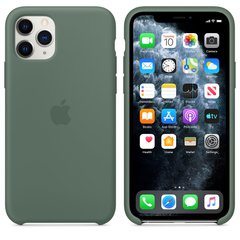 Чохол для iPhone 11 Pro Max Silicone Case - Pine Green qe51227 фото